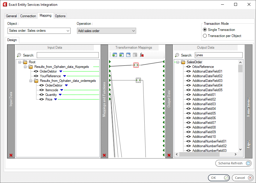 FIG3 DTL mapping interface